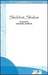 Shabbat Shalom SAB choral sheet music cover